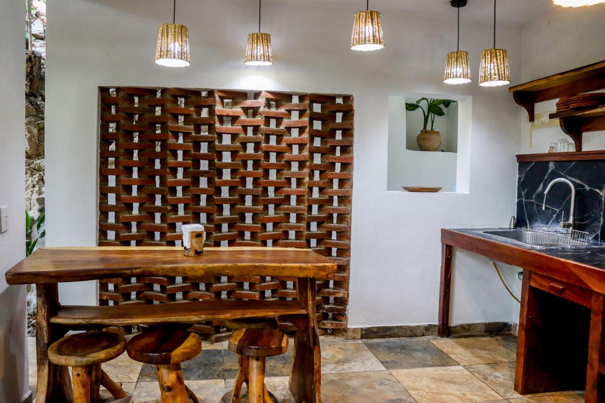La Aldea Zipolite Hotell Exteriör bild